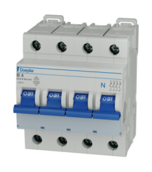 Автоматический выключатель Doepke DLS 6i B4-3+N 10KA