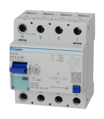 УЗО Doepke DFS 4 040-4/0,03-HP (09134805)