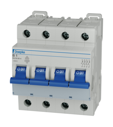 Автоматический выключатель Doepke DLS 6i B1-4 10KA (09916161)