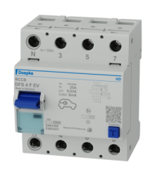 УЗО Doepke DFS 4 025-4/0,03-F EV HD