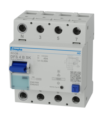 УЗО Doepke DFS 4 040-4/0,30-B SK HD (09136998HD)