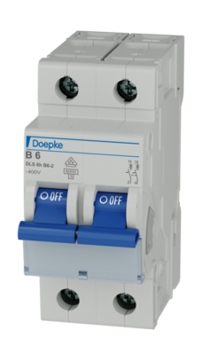 Автоматический выключатель Doepke DLS 6h B6-2 6KA (09914079)