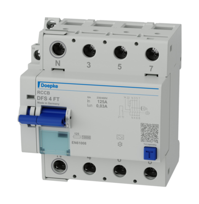 Устройство защитного отключения Doepke DFS 4 125-4/0,03-A FT (09174921)