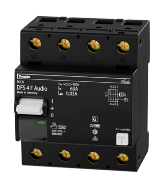 УЗО Doepke DFS 4 063-4/0,03-F Audio (09144846)