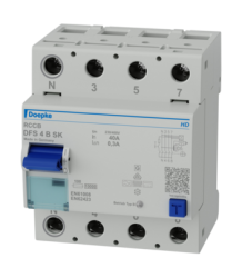УЗО Doepke DFS 4 040-4/0,30-B SK ISO HD