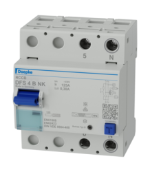 Устройство защитного отключения Doepke DFS 4 125-2/0,30-B NK