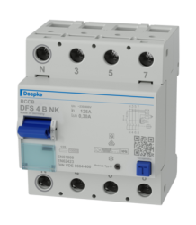 Устройство защитного отключения Doepke DFS 4 125-4/0,30-B NK