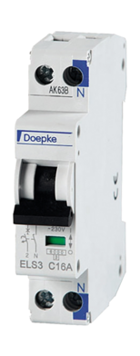 Автоматический выключатель Doepke ELS 3 C04/1+N (09915030)